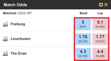 betfair match odds.